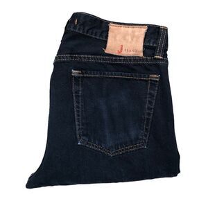 Vintage J Brand Designer Jeans Size 33 Dark Blue